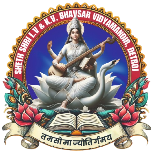 BVM School Detroj logo